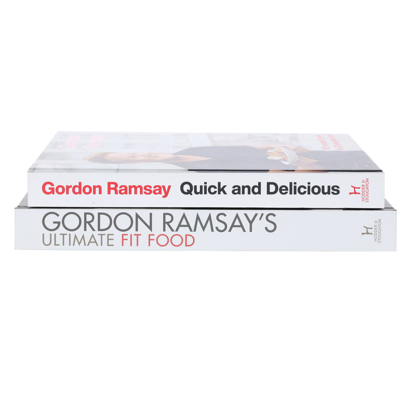 Gordon Ramsay's (Ultimate Fit Food & Quick & Delicious) 2 Books Collection Set - Non Fiction - Hardback