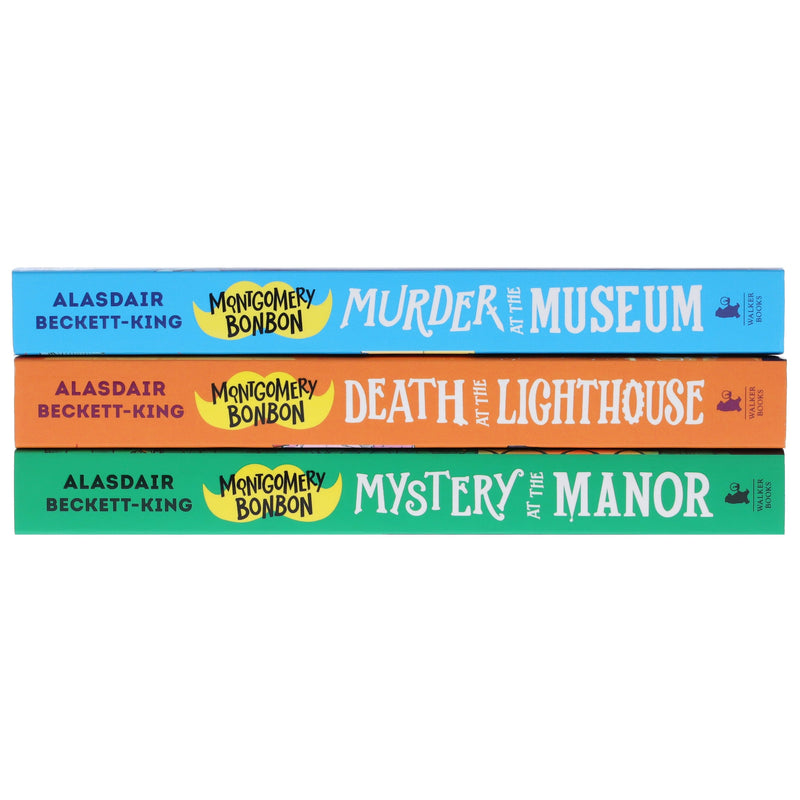 Montgomery Bonbon Series by Alasdair Beckett-King: 3 Books Collection Set - Ages 9-12 - Paperback 9-14 Walker Books