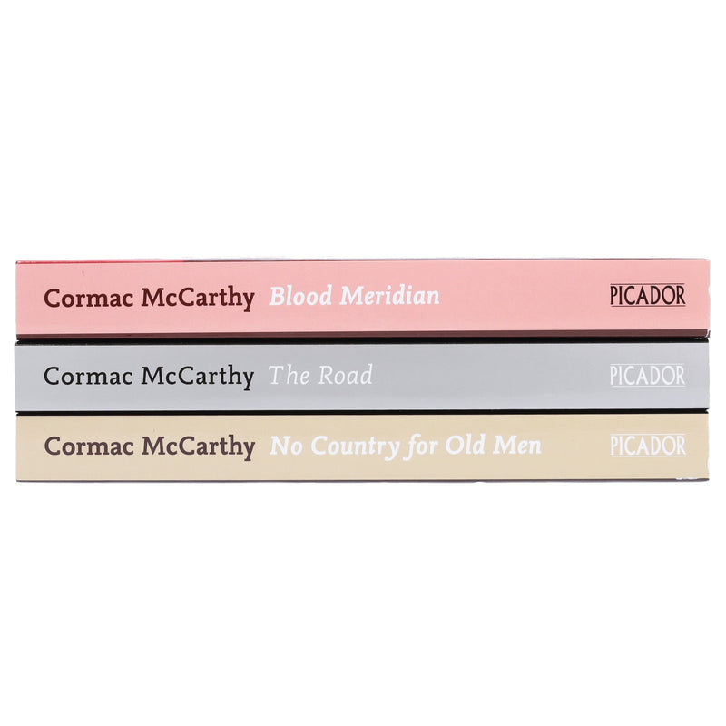 Cormac McCarthy 3 Books Collection Set (The Road, Blood Meridian & No Country for Old Men) - Fiction - Paperback B2D DEALS Macmillan