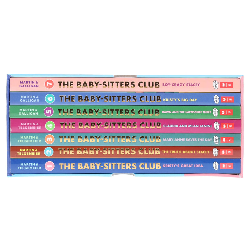 The Baby-Sitters Club by Ann M. Martin: Graphic Novels 1-7 Box Set - Ages 9+ - Paperback 9-14 Scholastic