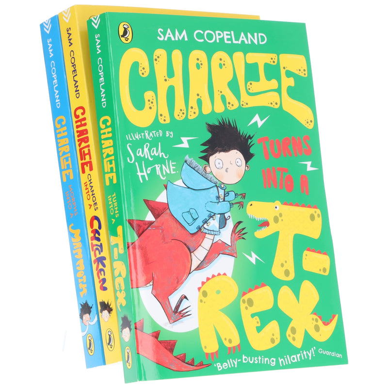 Charlie Changes Into a Chicken Series by Sam Copeland 3 Books Collection Set - Ages 7+ - Paperback 7-9 Penguin Random House