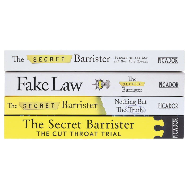 The Secret Barrister Collection 4 Books Set - Non Fiction - Paperback Non-Fiction Macmillan