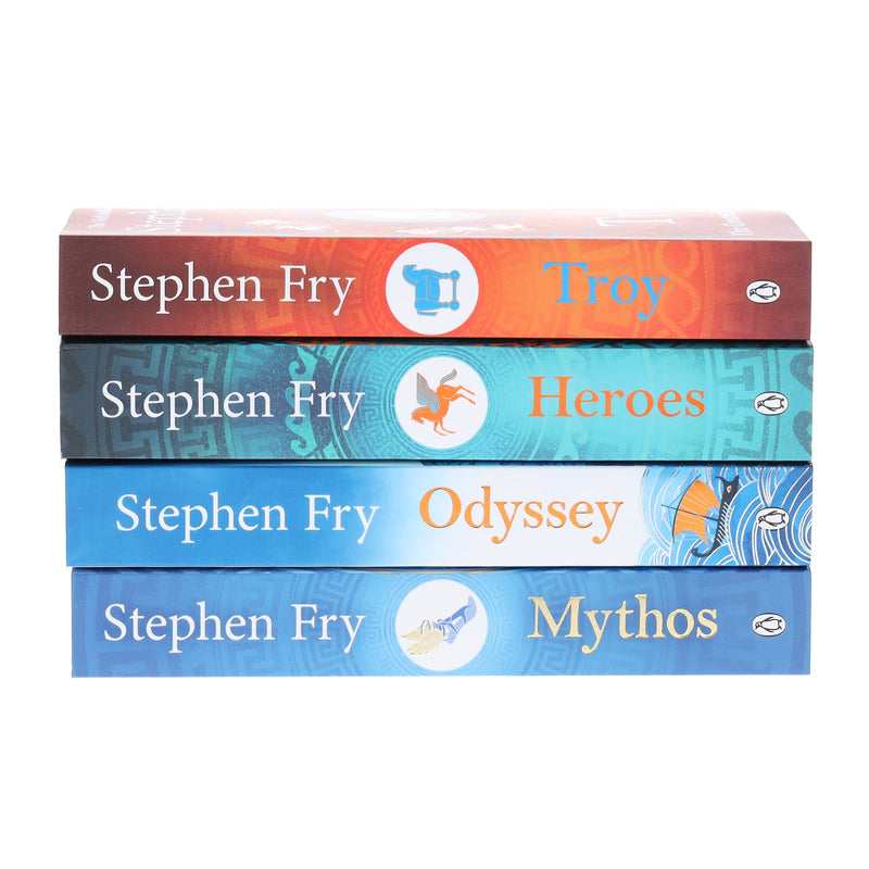 Greek Myths Series By Stephen Fry 4 Books Collection Set - Fiction - Paperback Fiction Penguin Random House