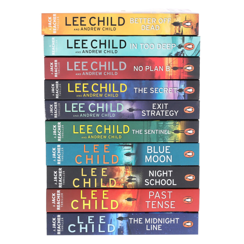 Jack Reacher Thrillers (Book 21-30) by Lee & Andrew Child 10 Books Collection Set - Fiction - Paperback Fiction Penguin Random House