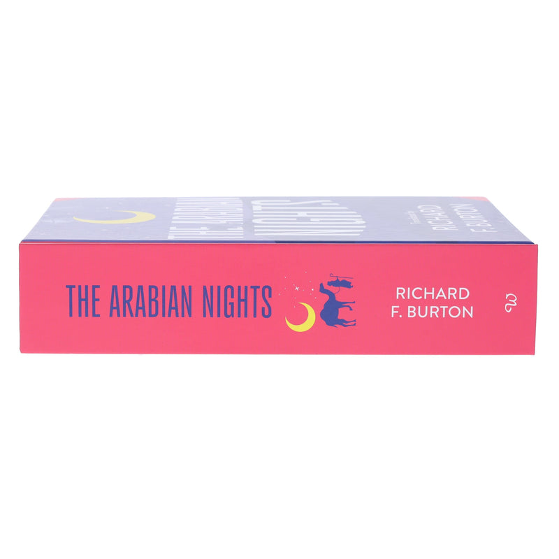 The Arabian Nights by Sir Richard F. Burton - Fiction - Sprayed Edges Hardback Fiction Wilco Books
