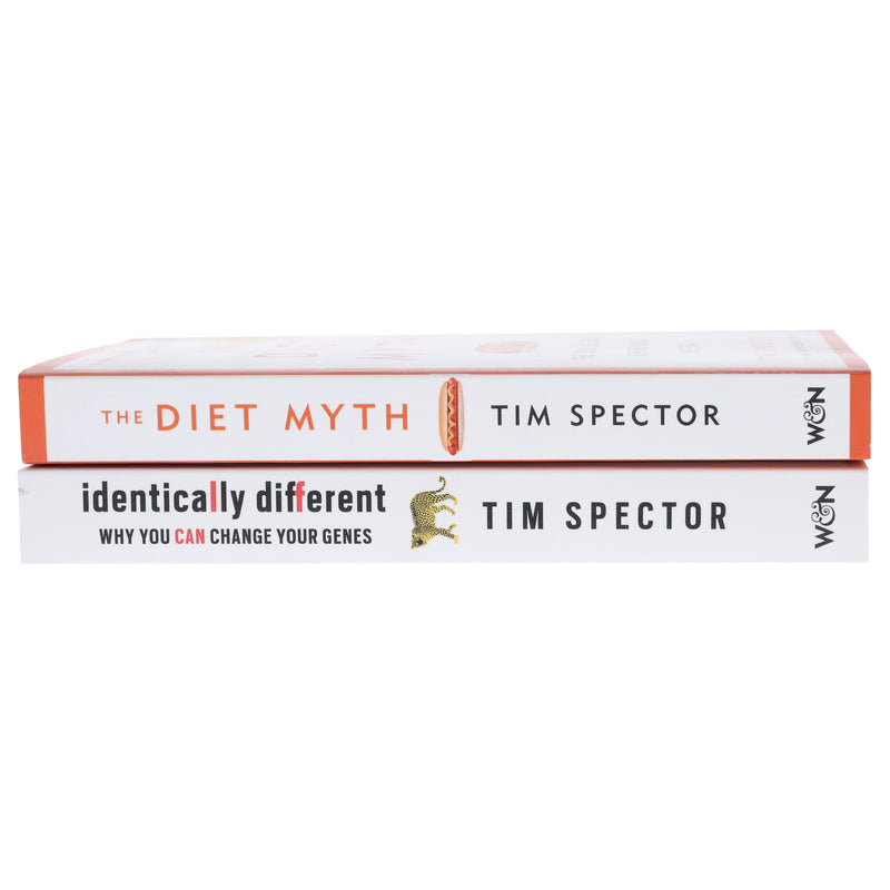 The Diet Myth & Identically Different: by Professor Tim Spector 2 Books Collection Set - Non Fiction - Paperback Non-Fiction Hachette