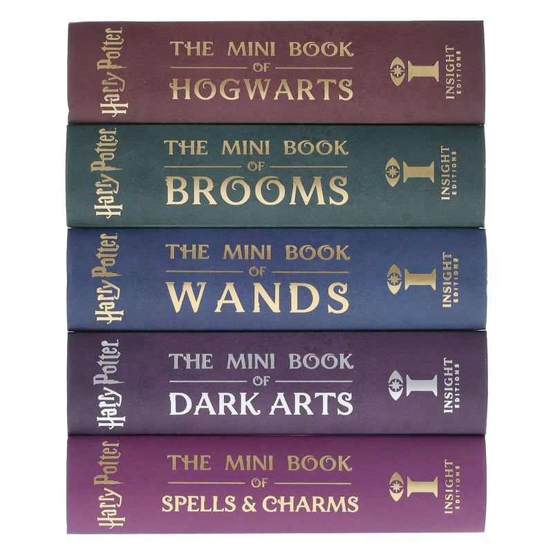 Harry Potter: Mini Book Trunk by Insight Editions 5 Mini Books Collection Box Set - Ages 14+ - Hardback Fiction Insight Editions