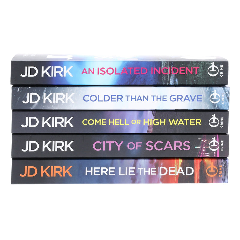 DCI Logan Crime Thrillers (Book 11-15) by JD Kirk 5 Books Collection Set - Fiction - Paperback Fiction Canelo