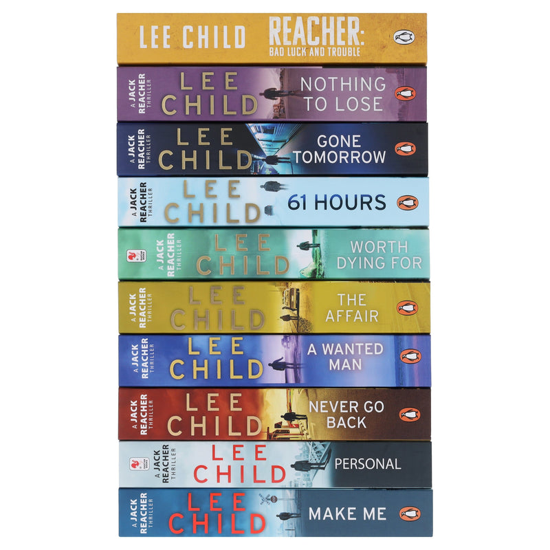 Jack Reacher by Lee Child: Books 11-20 Collection Set - Fiction - Paperback Fiction Penguin Random House
