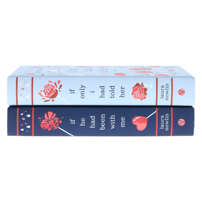 Laura Nowlin Collection (If He Had Been with Me & If Only I Had Told Her) 2 Books Collector's Edition Set - Age 14-18 - Hardback Young Adult Sourcebooks