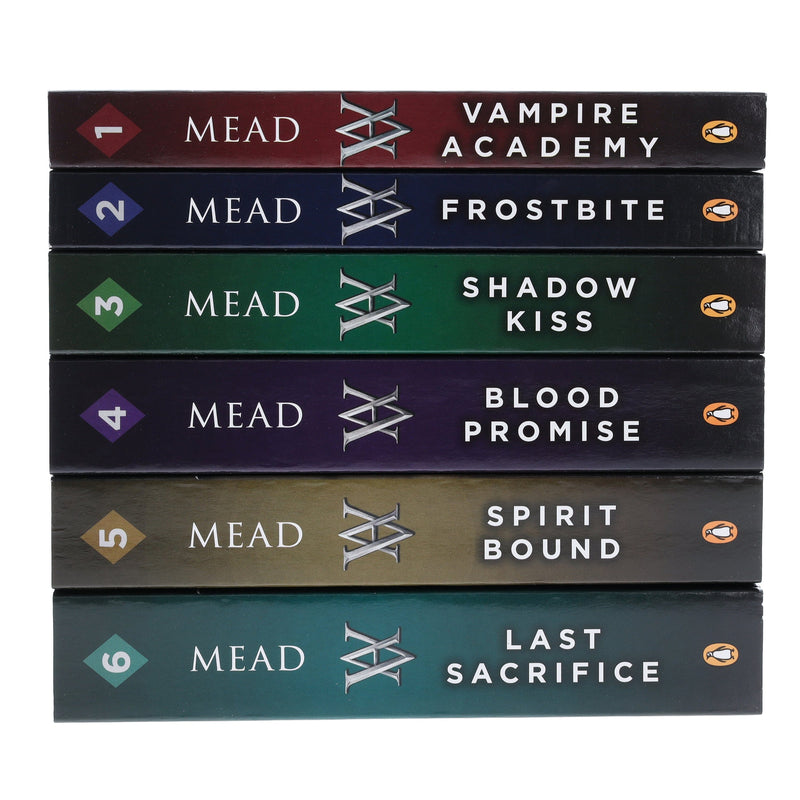 Vampire Academy Series By Richelle Mead 6 Books Collection Set - Ages 12-16 - Paperback Fiction Penguin Random House