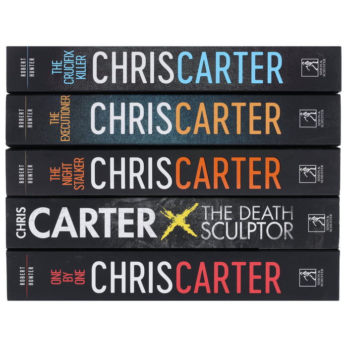 Robert Hunter Series Vol. 1-5 by Chris Carter 5 Books Collection Set - Fiction - Paperback Fiction Simon & Schuster