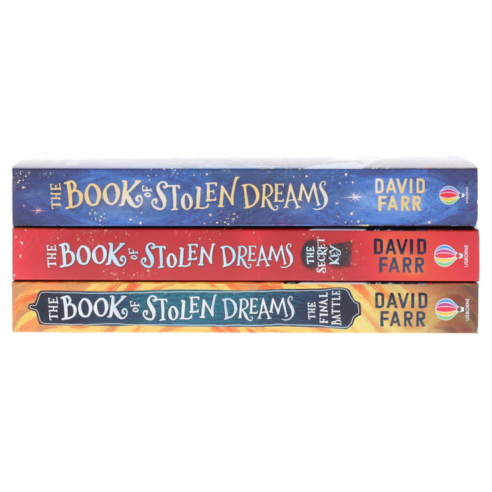 The Stolen Dreams Adventures By David Farr 3 Books Collection Set - Ages 9-12 - Paperback 9-14 Usborne Publishing Ltd