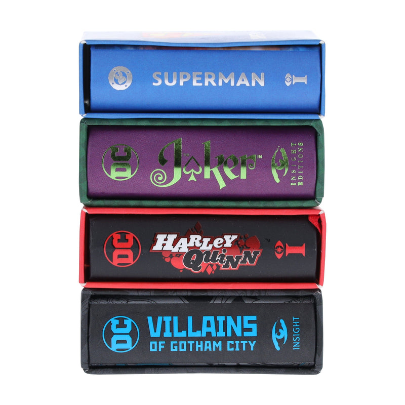 DC Comics Tiny Collection 4 Tiny Books Set - Fiction - Hardback Fiction Insight Editions