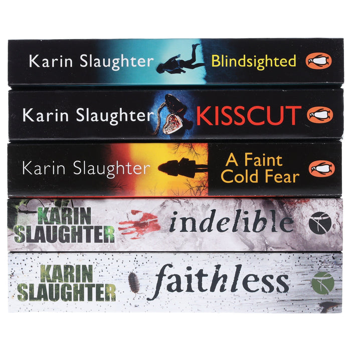 Grant County Series (Book 1-5) by Karin Slaughter 5 Books Collection Set - Fiction - Paperback Fiction Penguin