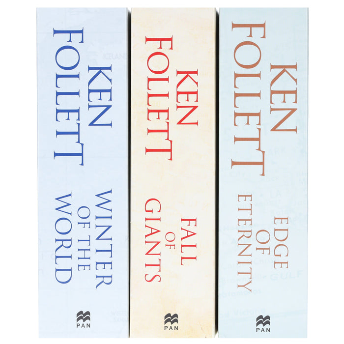 Century Trilogy by Ken Follett 3 Books Collection Set - Fiction - Paperback Fiction Pan Macmillan