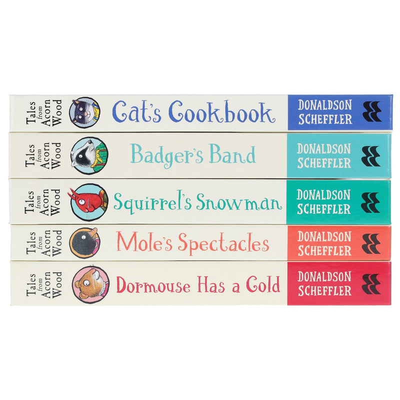 Tales From Acorn Wood by Julia Donaldson Illustrated 5 Books Collection Set (A Lift-the-flap Story) - Ages 2-5 - Board Book 3-5 Pan Macmillan