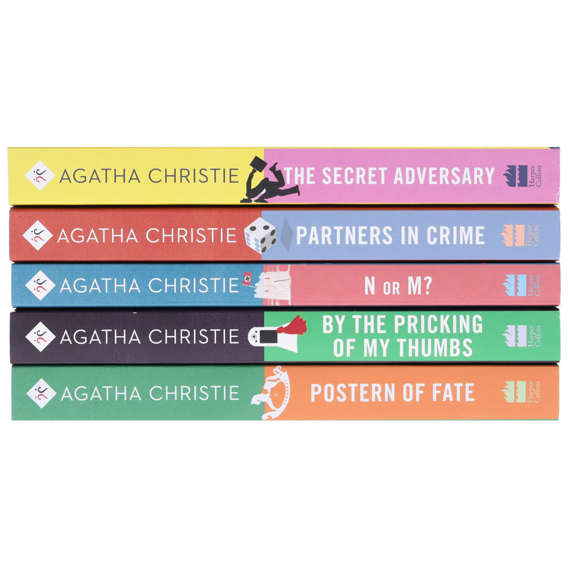 A Tommy and Tuppence Mystery Series by Agatha Christie 5 Books Collection Set - Fiction - Paperback Fiction HarperCollins Publishers