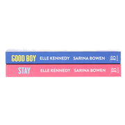 A WAGs Series by Elle Kennedy & Sarina Bowen 2 Books Sprayed Edges Collection Set - Fiction - Paperback Fiction Bloom Books