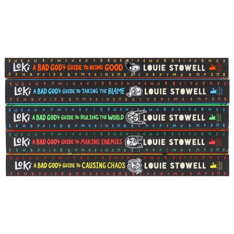 Loki: A Bad God’s Guide Series by Louie Stowell 5 Books Collection Set - Ages 9-12 - Paperback 9-14 Walker Books Ltd
