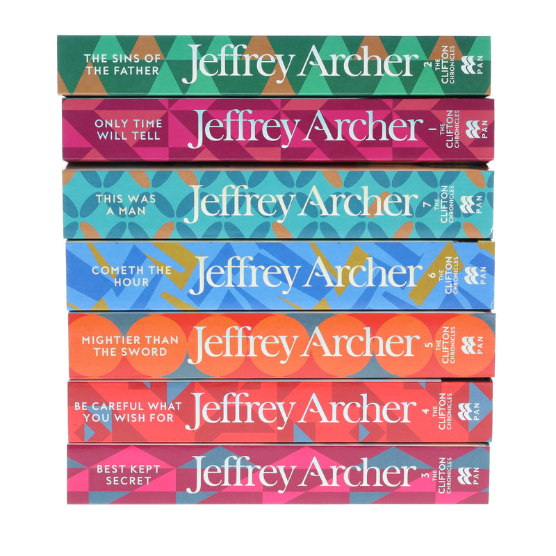 The Clifton Chronicles Series By Jeffrey Archer 7 Books Collection Set - Fiction - Paperback Fiction Pan Macmillan