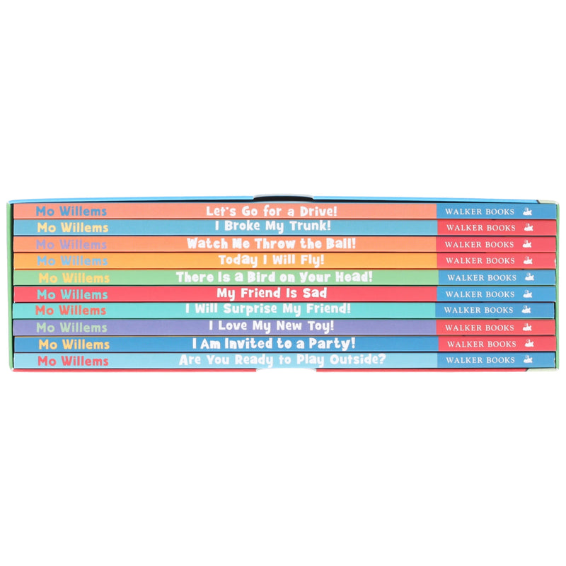 The Wonderful World of Elephant and Piggie Series 10 Books Collection Box Set by Mo Willems - Age 4+ - Paperback B2D DEALS Walker Books Ltd