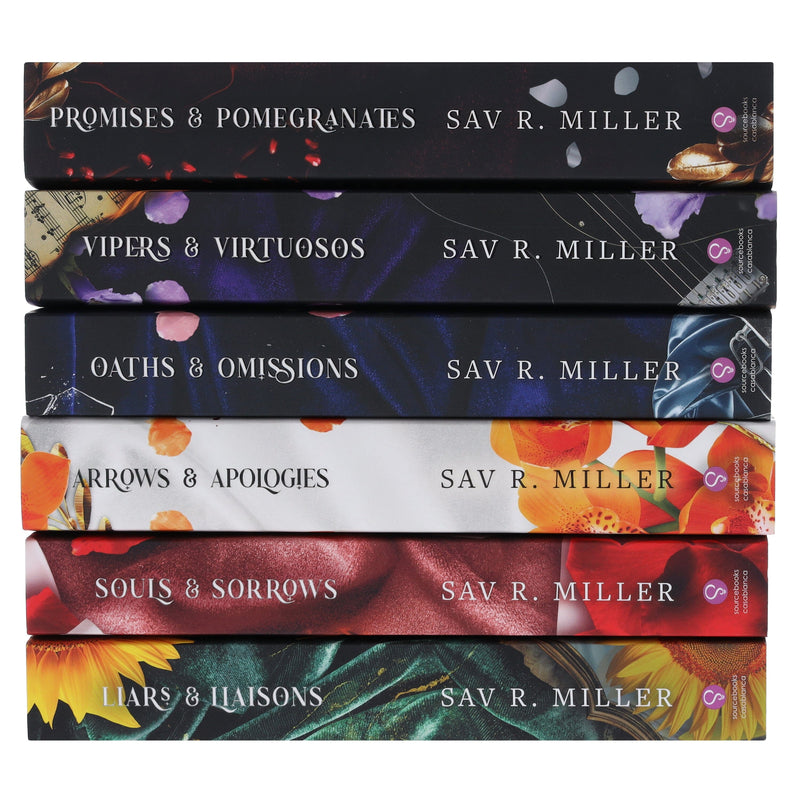 Monsters & Muses Series by Sav R. Miller 6 Books Deluxe Edition Collection Set - Fiction - Paperback Fiction Sourcebooks