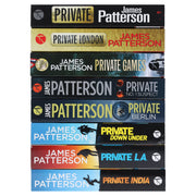 Private Series (Books 1-8) by James Patterson 8 Books Collection Set - Fiction - Paperback Fiction Penguin Random House