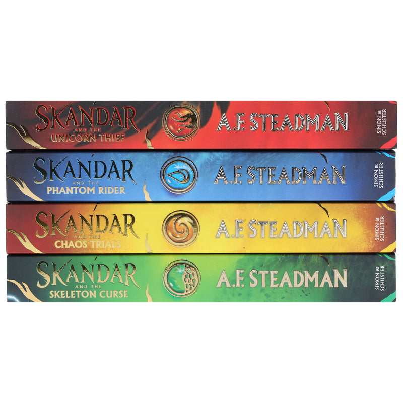 Skandar Series By A.F. Steadman 4 Books Collection Set - Ages 9-12 - Paperback 9-14 Simon & Schuster