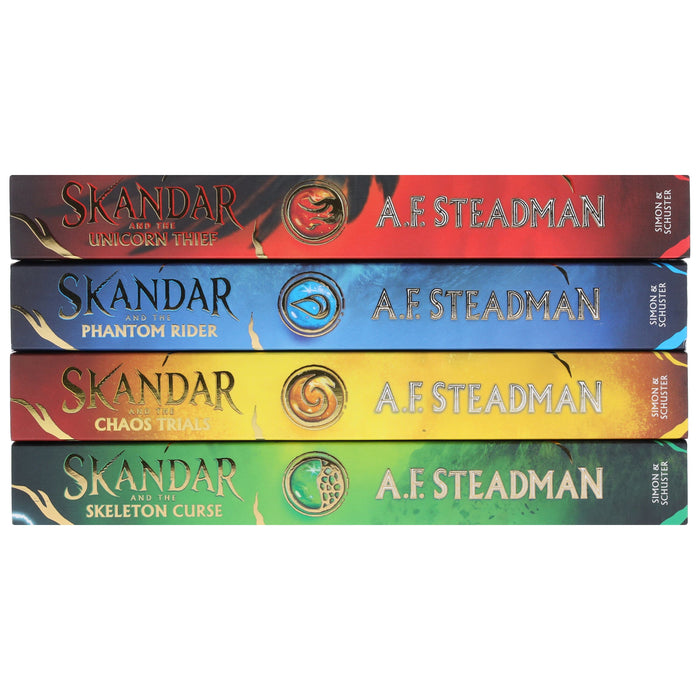 Skandar Series By A.F. Steadman 4 Books Collection Set - Ages 9-12 - Paperback 9-14 Simon & Schuster