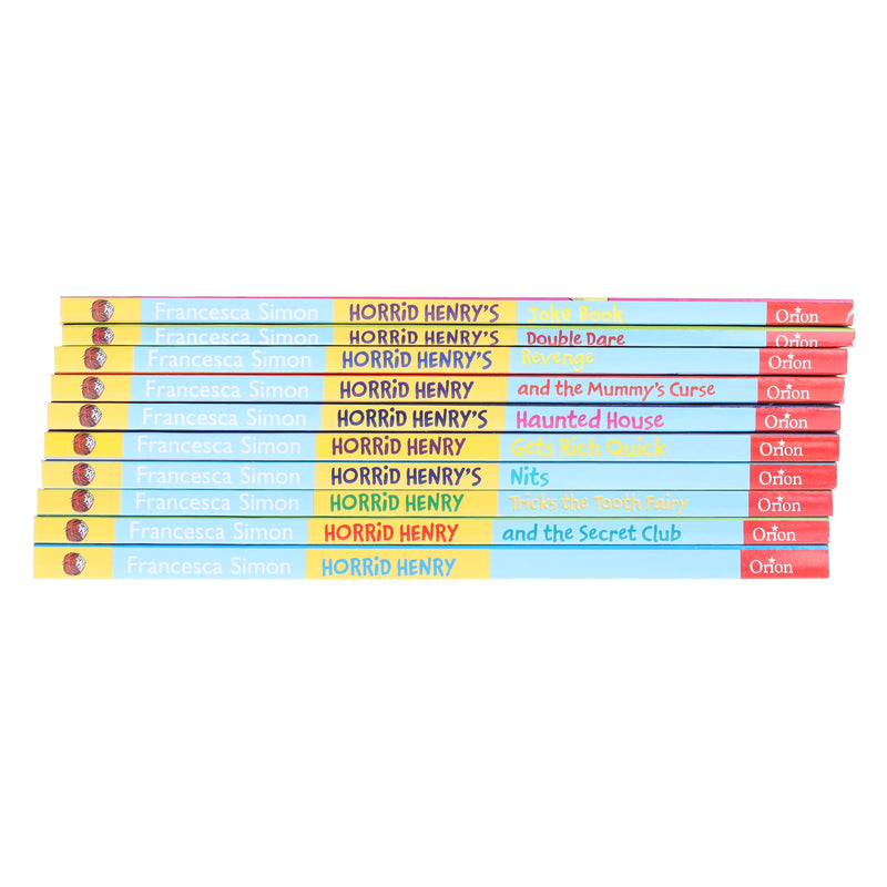 Horrid Henry Cheeky Collection 10 Books Set By Francesca Simon - Ages 6+ - Paperback