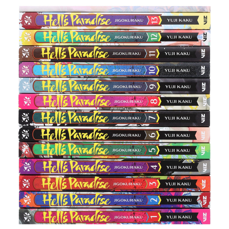 Hell's Paradise: Jigokuraku Volumes 1-13 Complete Collection Box Set by Yuji Kaku - Manga - Paperback Graphic Novels Viz Media, LLC