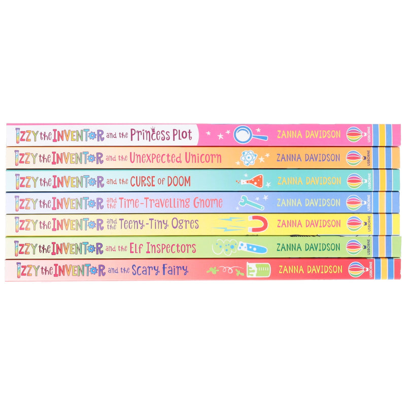 Izzy the Inventor Series By Zanna Davidson 7 Books Collection Set - Ages 5-8 - Paperback 5-7 Usborne Publishing Ltd
