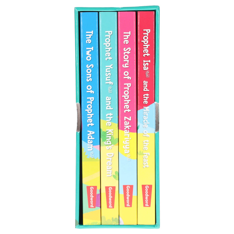 Quran Stories Little Library (Vol. 3) By Saniyasnain Khan 4 Books Collection Box Set - Ages 0-5 - Board Book 0-5 Good Word Books