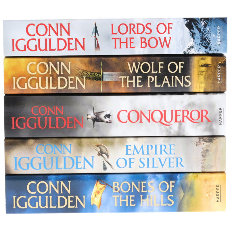 Conqueror Series by Conn Iggulden 5 Books Collection Set - Fiction - Paperback Fiction HarperCollins Publishers