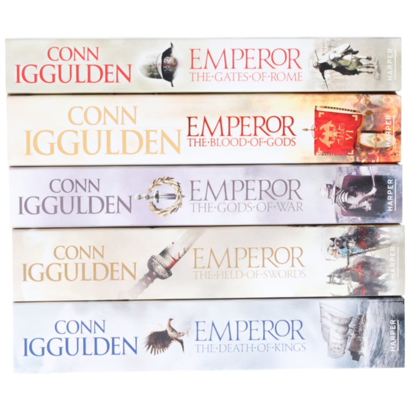 Emperor Series by Conn Iggulden 5 Books Collection Set - Fiction - Paperback Fiction HarperCollins Publishers
