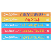 The World of David Walliams Best Box Set Ever 5 Books Set - Ages 7-9 - Paperback 7-9 HarperCollins Publishers