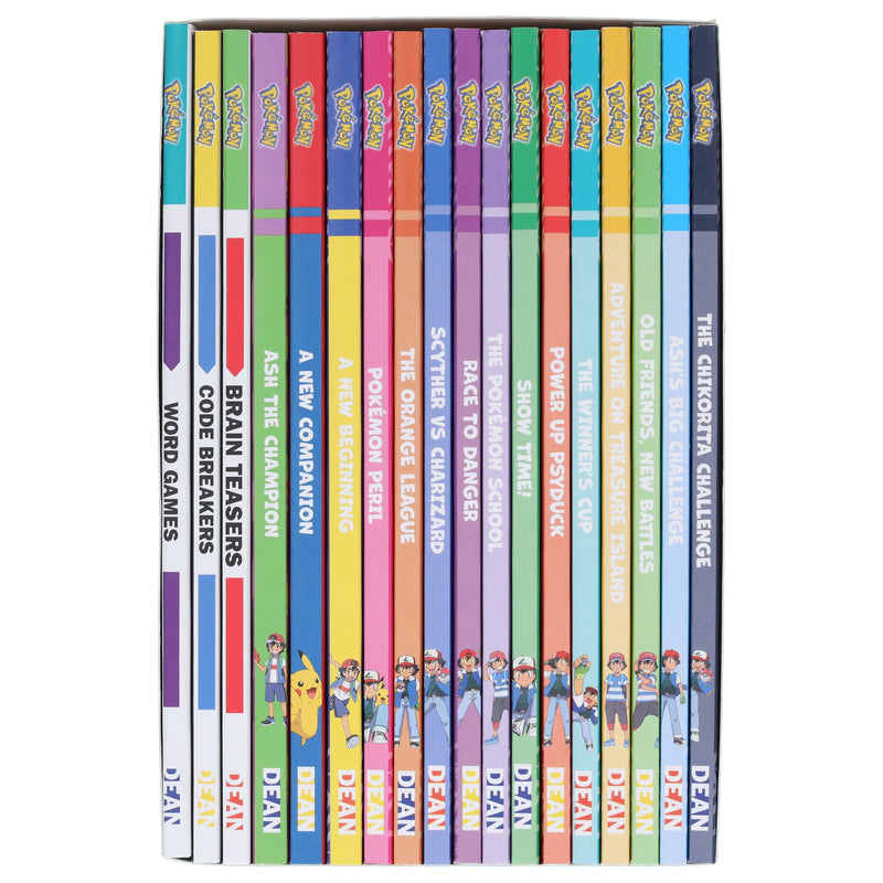Pokemon Mega Collection 18 Books Box Set - Ages 5-8 - Paperback 5-7 HarperCollins Publishers