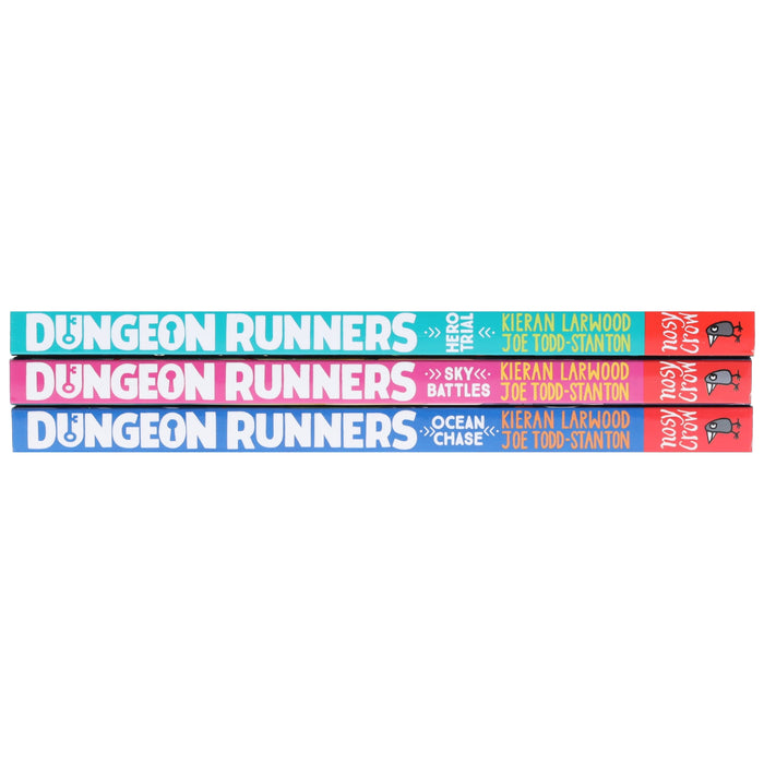 Dungeon Runners Series By Kieran Larwood: Illustrated 3 Books Collection Set - Ages 7-9 - Paperback 7-9 Nosy Crow Ltd