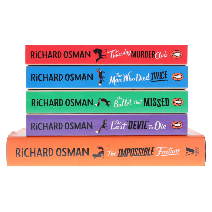 Thursday Murder Club Mysteries By Richard Osman 5 Books Collection Set - Fiction - Paperback/Hardback Fiction Penguin Random House