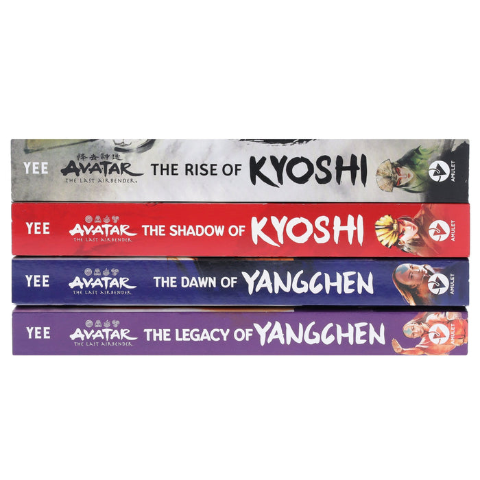 Avatar: The Last Airbender by F.C. Yee (Chronicles of the Avatar) 4 Books Collection Set - Ages 13+ - Paperback Young Adult Amulet Books