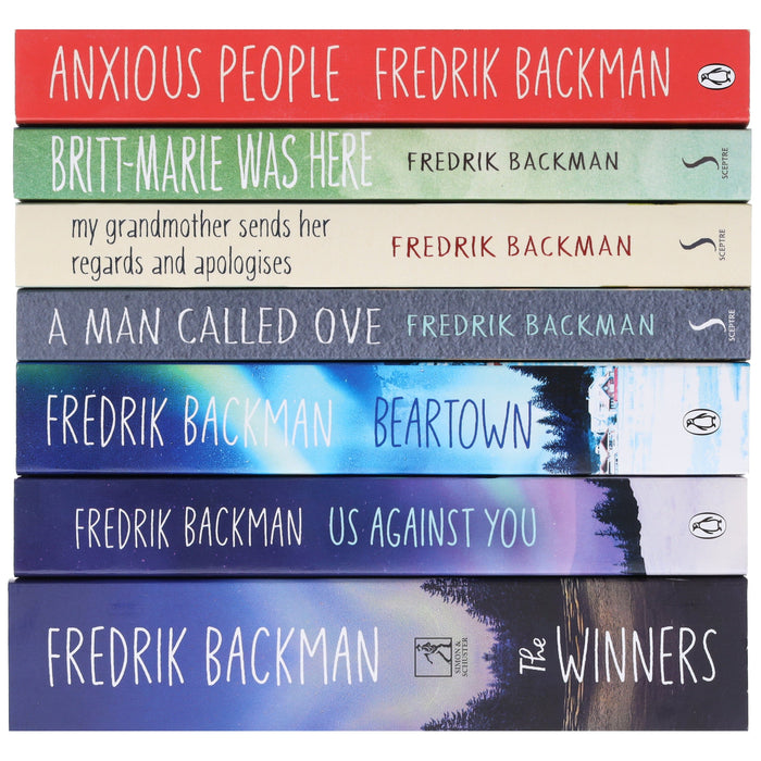 Fredrik Backman 7 Books Collection Set - Fiction - Paperback Fiction Simon & Schuster