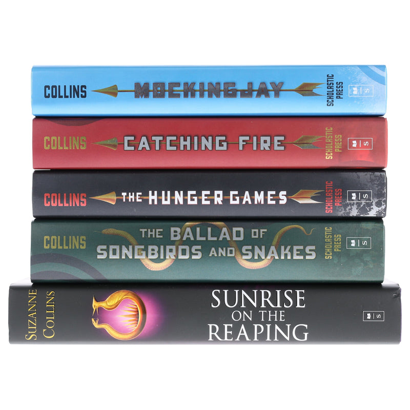 The Hunger Games Series By Suzanne Collins 5 Books Collection Set - Ages 11+ - Hardback Fiction Scholastic