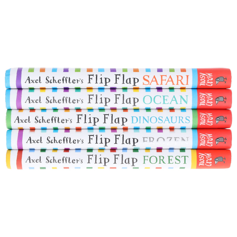 Axel Scheffler's Flip Flap Series (Set 2) 5 Books Collection Set - Ages 2+ - Hardback 0-5 Nosy Crow Ltd