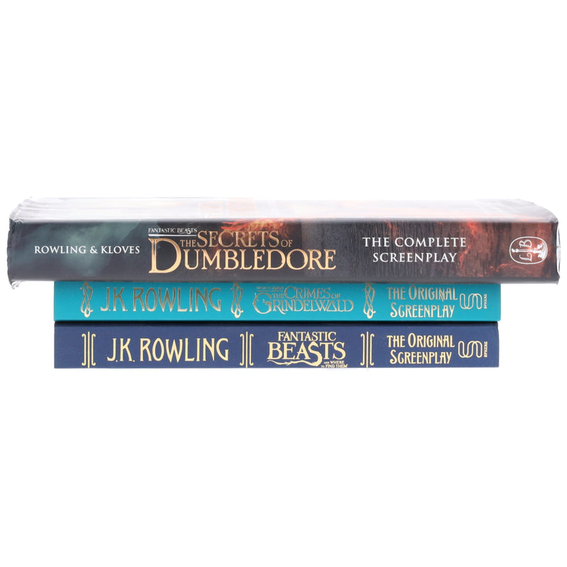Fantastic Beasts Scripts by J.K. Rowling 3 Books Collection Set - Ages 10-15 - Hardback/Paperback 9-14 Hachette