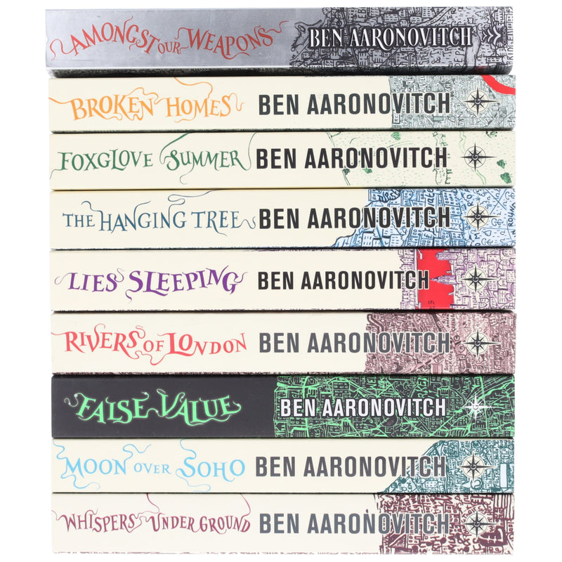 Rivers of London Series by Ben Aaronovitch: Books 1-9 Collection Set - Fiction - Paperback Fiction Hachette