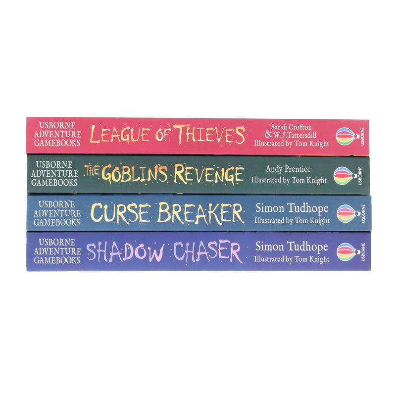 Adventure Gamebooks Series by Simon Tudhope 4 Books Collection Set - Ages 9-13 - Paperback 9-14 Usborne Publishing Ltd
