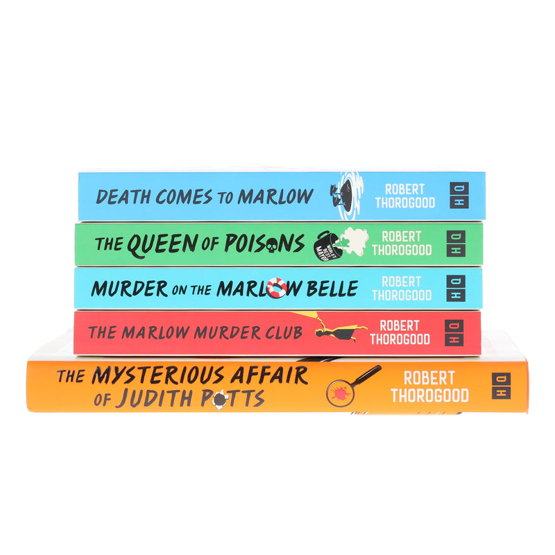 The Marlow Murder Club Mysteries By Robert Thorogood 5 Books Collection Set - Fiction - Paperback/Hardback Fiction HarperCollins Publishers