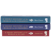 A Short History of the World Series by Ben Gazur & Natasha Tidd 3 Books Collection Set - Non Fiction - Paperback/Hardback Non-Fiction Michael O'Mara Books Ltd