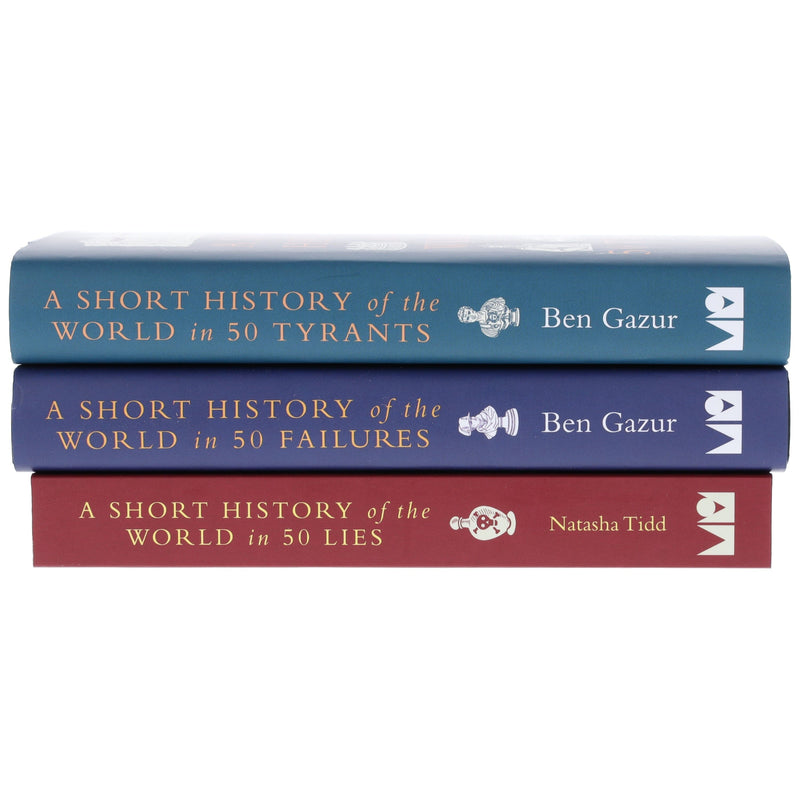 A Short History of the World Series by Ben Gazur & Natasha Tidd 3 Books Collection Set - Non Fiction - Paperback/Hardback Non-Fiction Michael O'Mara Books Ltd